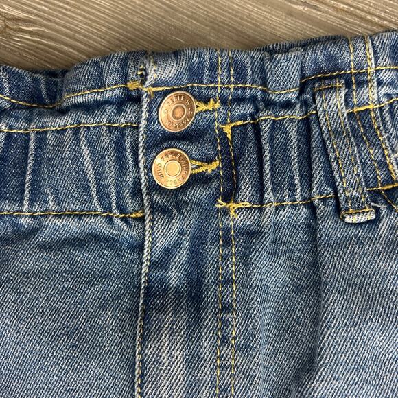 Wild fable denim blue jean mini skirt large - Picture 5 of 6
